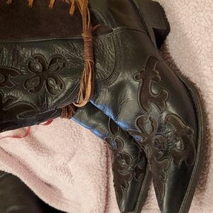 Stetson Women's Cowboy Western Boots Sz 8.5